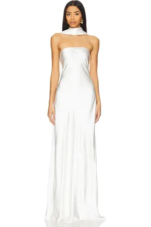 Misha Lilia Sash Neck Maxi Dress