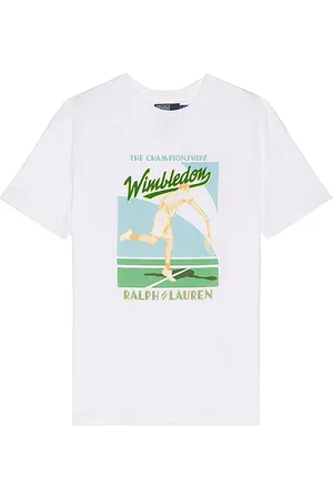Ralph Lauren Short Sleeve Wimbledon Court Print T-Shirt
