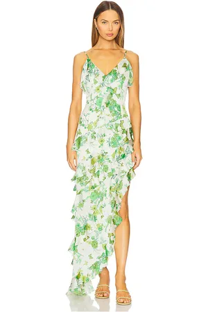 ELLIATT Tess Asymmetrical Maxi Dress