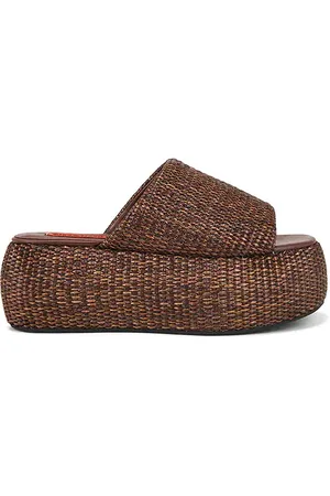 SIMON MILLER Raffia Cloudy Platform