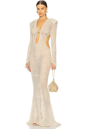 Bronx and Banco Talia Desert Crochet Gown . Size L (also XL).