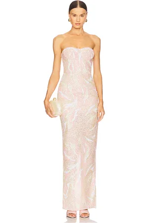 Bronx and Banco Dahlia Strapless Maxi Dress . Size L (also M, S, XL, XS).