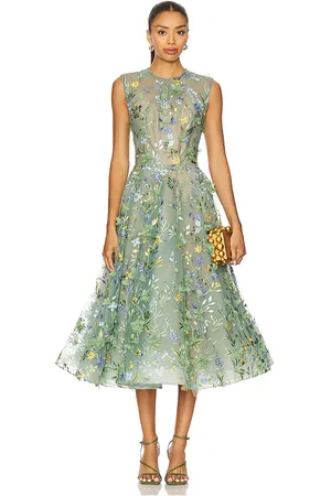 Bronx and Banco Saba Floral Midi Dress . Size M (also S, XS).