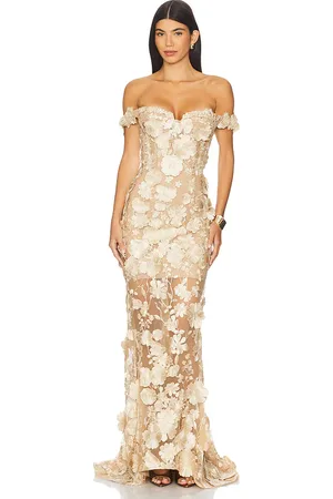Bronx and Banco Jasmine Off The Shoulder Gown . Size M (also XS).