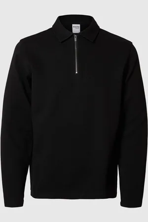 SELECTED Polo Z Długim Rękawem