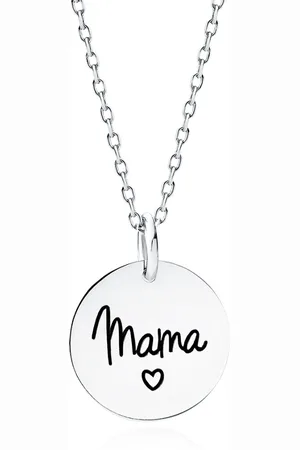 Sentiell Naszyjnik dla Mamy prezent MAMA srebro Dzień Matki pr. 925 prezent na Dzień Matki