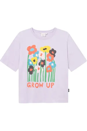 Dedicated T-shirt Vadstena Grow Up Thistle Purple