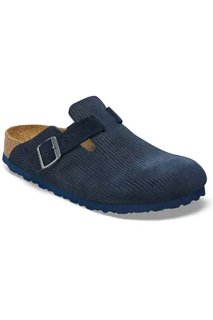 Birkenstock Boston Suede Leather Embossed Regular Fit