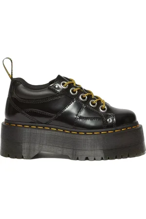 Dr. Martens 5-eye Max Buttero Leather Platform Shoes