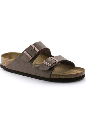 Birkenstock Arizona BF Nubuck Mocha Narrow Fit