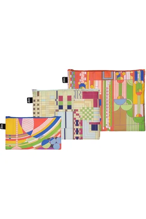 Loqi Frank Lloyd Wright - Saguaro Forms, Old Fashion Windows, March Balloons Recycled Zip Pockets