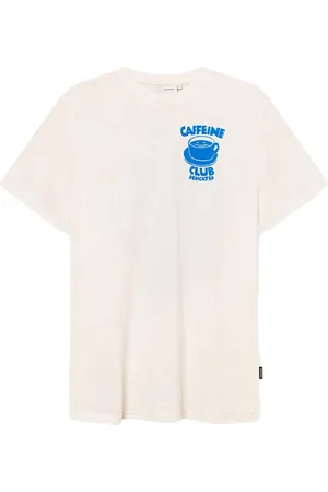 Dedicated T-shirt Stockholm Caffeine Club Off-White