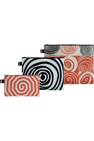 Loqi Louise Bourgeois - Spirals Recycled Zip Pocket Set
