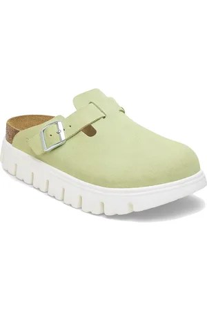 Birkenstock Boston Chunky Suede Leather Narrow Fit