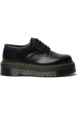 Dr. Martens 8053 Quad Smooth Leather Platform Shoes