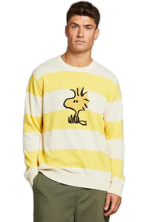 Dedicated Sweater Mora Woodstock Stripe Yellow
