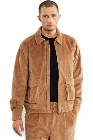 Dedicated Padded Jacket Vallentuna Corduroy Tiger Brown