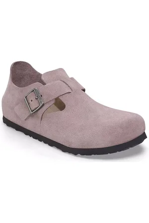 Birkenstock London Suede Leather Regular Fit