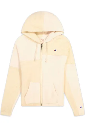 Champion Patchwork Velour Fleece ZIP-UP Hoodie