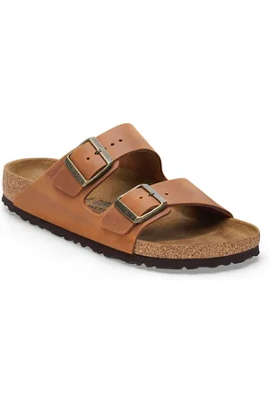 Birkenstock Arizona Natural Leather Oiled Regular Fit