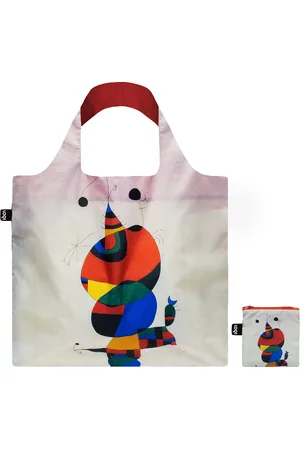 Loqi Joan Miro - Woman, Bird and Star Recycled Bag
