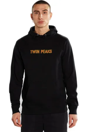 Dedicated Hoodie Falun Twin Peaks Logo Black