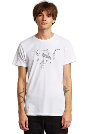Dedicated T-shirt Stockholm Badminton White