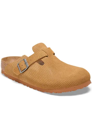 Birkenstock Boston Suede Embossed Regular Fit