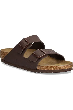 Birkenstock Arizona BF Saffiano Roast Narrow Fit