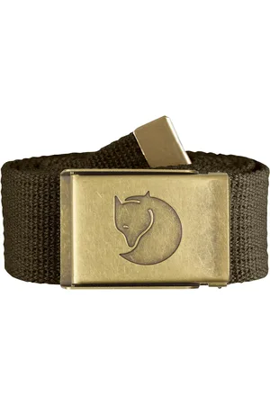 Fjällräven Canvas Bras Belt Dark Olive