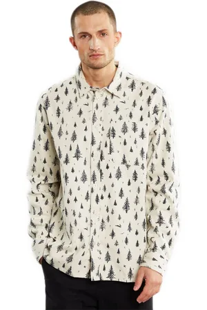 Dedicated Shirt Rute Pen Forest Bone