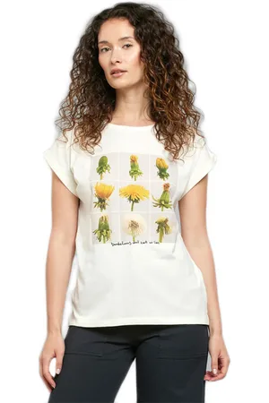 Dedicated T-shirt Visby Dandelion Life Off-White
