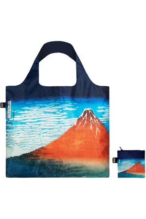 Loqi Katsushika Hokusai - Red Fuji Recycled Bag