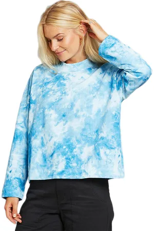 Dedicated Loose Sweatshirt Lerdala Tie Dye Blue
