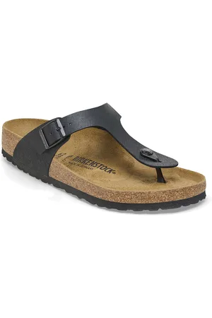 Birkenstock Gizeh BS Saffiano Black Regular Fit