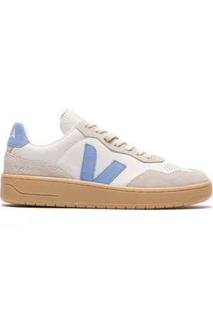 Veja V-90 O.T Leather Extra-White_Aqua_Natural
