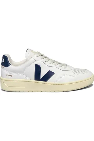Veja V-90 O.T Leather Ex-White_Nautico