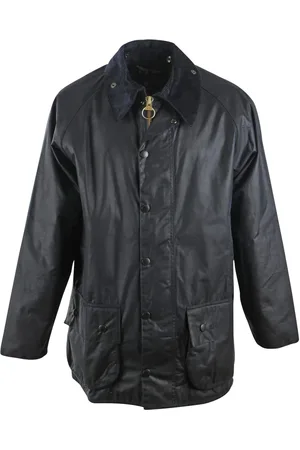 Barbour Kurtki, Mężczyzna, Niebieski, 3XL, Kurtka woskowa Beaufort
