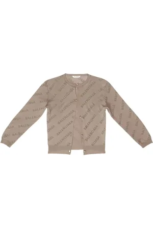 Balenciaga Swetry, Kobieta, Beżowy, S, Len, Sweters