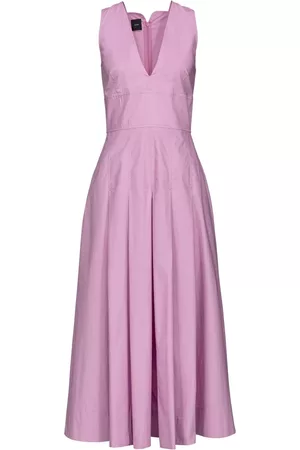 Pinko Kobieta Sukienki Dzienne - Plisowana sukienka z popeliny , female