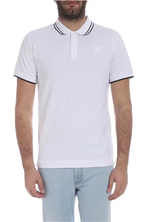 Alexander McQueen Koszulki, Mężczyzna, Biały, S, Koszulka Polo