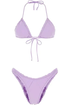 Reina Olga Stroje kąpielowe, Kobieta, Fioletowy, M, Nylon, Bikini
