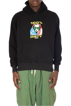Pleasures Bluzy, Mężczyzna, Czarny, S, Sonic Youth Dirty Hoodie