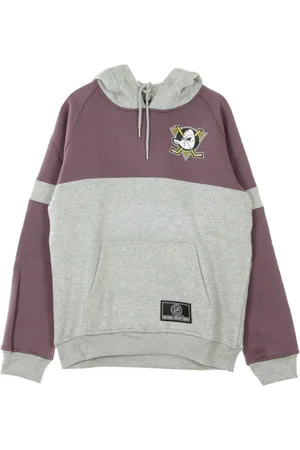 Majestic Bluzy, Mężczyzna, Szary, M, Bluza z kapturem NHL Wells