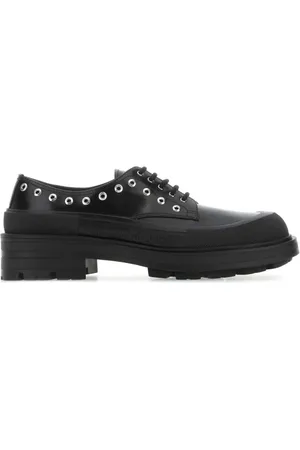 Alexander McQueen Buty, Mężczyzna, Czarny, 40 EU, Buty Robocze, Klasyczny Design Na Sznurowadła