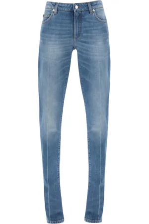 Dolce & Gabbana Jeansy, Kobieta, Niebieski, S, Eleganckie Spodnie