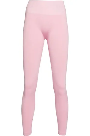 MVP Wardrobe Spodnie, Kobieta, Różowy, XS, Bawełna, Metaliczne Legginsy
