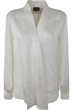 Giorgio Armani Bluzki, Kobieta, Biały, S, Shirts