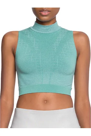 Wolford Koszulki, Kobieta, Zielony, S, Sleeveless Tops