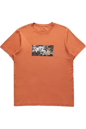 Maharishi Koszulki, Mężczyzna, Pomarańczowy, M, T-shirt